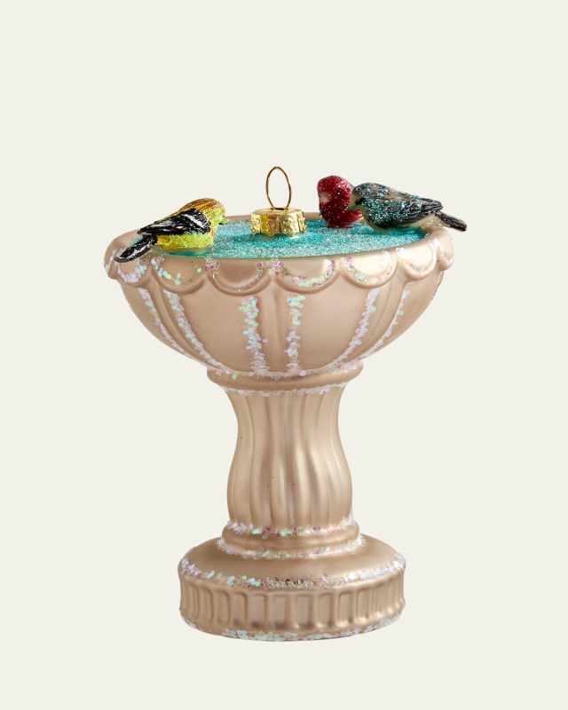 Bird Bath Ornament